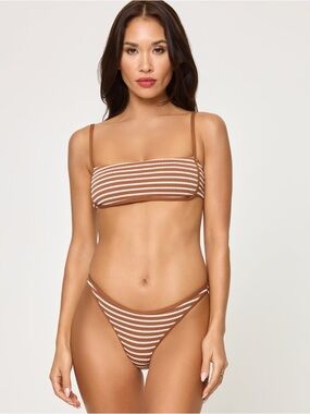 L*space Suzi Classic Bikini Bottom in Brown Sugar